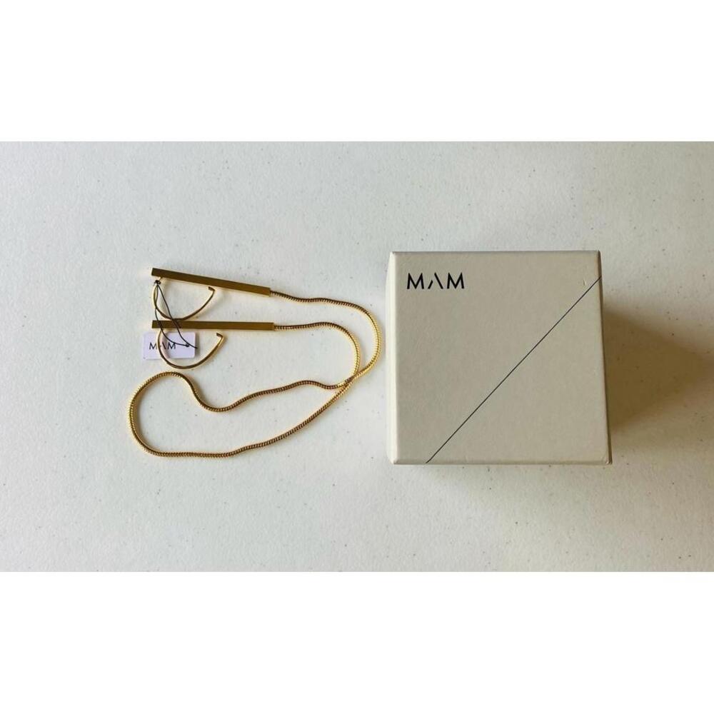 MAM Ava Ear Cuff Chain In 18K Gold Finish 11, $172 Retail , New in Box, 11 - Picture 2 of 4